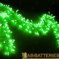 Гирлянда Космос 288LED 6.4м шарики нить 8 режимов зеленый (1/20) 