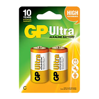 Батарейка GP ULTRA LR14 C BL2 Alkaline 1.5V (2/20/160) R