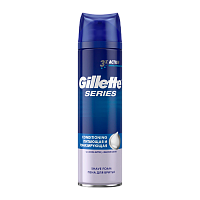 Пена для бритья Gillette Series Conditioning 250мл с маслом какао (1/6)