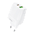 Сетевое З/У HOCO C85A 1USB/Type-C 3.0A 18W QC3.0 белый (1/10/100)