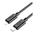 Кабель Borofone BX88 Lightning (m)-Type-C (m) 1.0м 20W ПВХ черный (1/360)