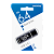 Флеш-накопитель Smartbuy Glossy 64GB USB2.0 пластик черный