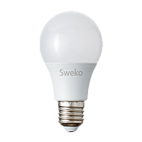Лампа светодиодная Sweko A60 E27 13W 4000К 230V груша (1/5/100)