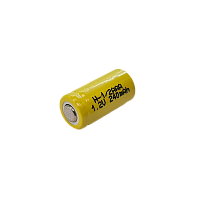 Аккумулятор ET H-1/2AAA240 10.5*23.0, 1.2В, 240мАч, Ni-MH (1/50/2000)