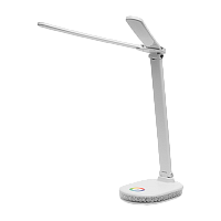 Светильник настольный Ultraflash UF-807 10W LED на основании 3 ур.ярк.+димируемый белый (1/18)