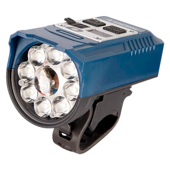 Фонарь велосипедный Космос 10ВтLaserLED+8х0,5ВтSMDLED LED от аккумулятора IPX5 (1/48)