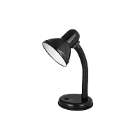 Светильник настольный Ultraflash UF-301 60W 230V E27 на основании черный (1/20)