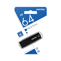 Флеш-накопитель Smartbuy X-Cut 64GB USB3.0 пластик черный 