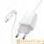 Сетевое З/У HOCO C72Q 1USB 2.4A 18W QC3.0 с кабелем microUSB белый (1/30/180)