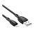 Кабель Borofone BX86 USB (m)-Lightning (m) 1.0м 2.4A силикон черный (1/360)