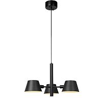 Светильник потолочный Camelion PL-576-3 Райдо 60W E27 подвес черный