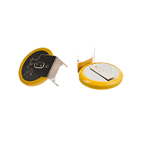 Батарейка ROBITON PROFI CR2032-HP2M1 с выводами под пайку BULK25, в упак 25 шт