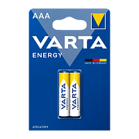 Батарейка Varta ENERGY LR03 AAA BL2 Alkaline 1.5V (4103) (2/20/100)
