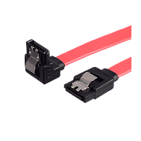 Кабель GoPower SATA (m)-SATA (m) 0.5м силикон ver.2.0 красный в пакете (1/250)