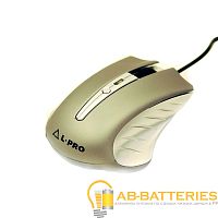 Мышь проводная L-PRO 178 игровая USB серебряный (1/20) 