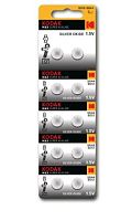 Батарейка Kodak G13/LR1154/LR44/357A/A76 BL10 Silver Oxide 1.5V (10/100/1000) 