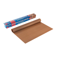 Антипригарный коврик из тефлона для выпекания,замораж. и раскатки теста, 33х40см, 1шт футляре (1/20)