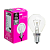 Лампа накаливания General Electric E14 60W 230V шар 45мм прозрачная