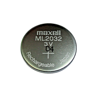 Аккумулятор ML2032 T25 Maxell, 3V, Lithium, MnO2-Li (1/200)
