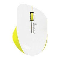 Мышь беспроводная Smartbuy 309AG классическая USB белый лимон (1/40)