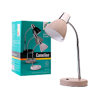 Светильник настольный Camelion KD-359 40W 230V E27 на основании тауп (1/12)