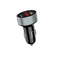 Автомобильное З/У HOCO Z26 2USB 2.1A черный (1/20/120)