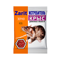 Зерно Zarit Истребитель Зоокумарин+ 400г (1/35)