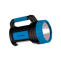 Фонарь туристический Космос 9107 Premium 7W 1LED от аккумулятора IP33 синий черный (1/8)