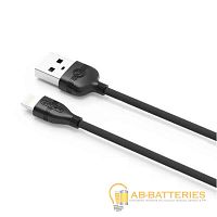 Кабель Proda PD-B05i USB (m)-Lightning (m) 1.2м 2.1A силикон черный