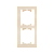 Рамка Makel Defne 2пост. вертикальная кремовый 42010707 (1/25)