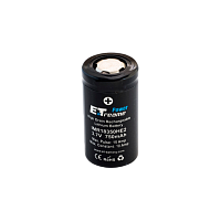 Аккумулятор ET IMR18350HE2 Deluxe Pack 2 плоский + 750mAh, Li-Ion, в пластиковом боксе на 2шт