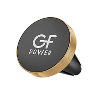 Держатель автомобильный GFPower CH-01 в воздуховод магнит золотой (1/300)