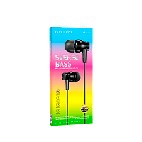 Наушники внутриканальные Borofone BM67 с микр. черный (1/76/304)