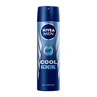 Дезодорант мужской Nivea Экстремальная свежесть (COOL KICK) спрей 150мл ENG (1/6)