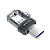 Флеш-накопитель SanDisk Ultra Android Dual Drive DD3 32GB USB3.0 microUSB (m) пластик черный