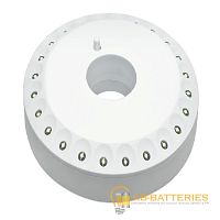 Фонарь туристический Navigator NPT-CA06 48LED от батареек IP33 диск белый (1/12/72)