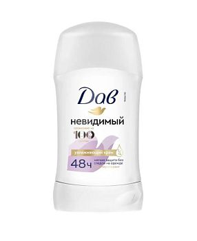 Дезодорант женский Dove Невидимый стик 40мл (1/6)