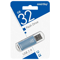 Флеш-накопитель Smartbuy V-Cut 32GB USB2.0 пластик синий