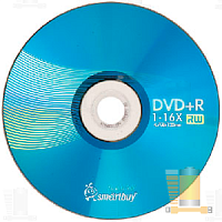 Диск DVD-R Smartbuy 4.7GB 16x 25шт. cake box (25/250)