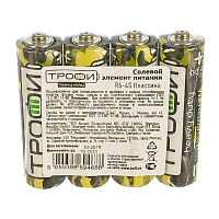 Батарейка Трофи Classic R6 AA Shrink 4 Heavy Duty 1.5V (4/60/1200/28800)