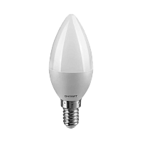Лампа светодиодная ОНЛАЙТ Свеча 8W Е14 OLL-C37-8-230-2.7K-E14-FR теплый свет