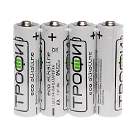 Батарейка Трофи Eco LR6 AA SH4 Alkaline 1.5V (4/60/720/21600) 