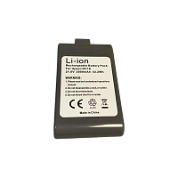 Аккумулятор ET Dyson DC16 21.6В, 2000мАч, Li-Ion (1/20)