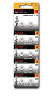 Батарейка Kodak G3/LR736/LR41/392A/192 BL10 Silver Oxide 1.5V (10/100/1000) 
