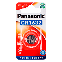 Батарейка Panasonic Power Cells CR1632 BL1 Lithium 3V CN (Китай) 