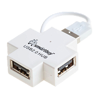 USB-Хаб Smartbuy 6900 4USB белый