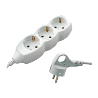 Удлинитель Старт S 3р.С/З 10A 3.0м IP20 белый (1/20)