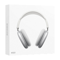 Наушники полноразмерные Borofone BO22 Plus Elegant BT bluetooth 5.4 с микр. серебряный (1/40)