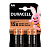 Батарейка Duracell Basic LR6 AA BL4 Alkaline 1.5V (4/48/80/192/21504)