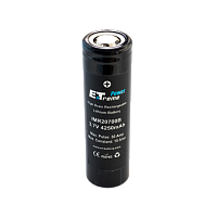 Аккумулятор ET IMR20700B  Deluxe Pack 2 высокая токоотдача, 30/50А, 4250mAh, Li-Ion (2/100)